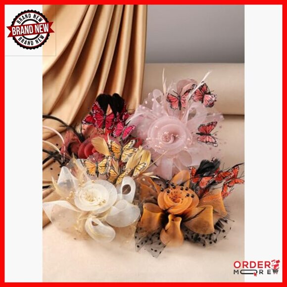 Adjustable Derby Fascinator Hat with Hair Clip for Special Occasions main image 4